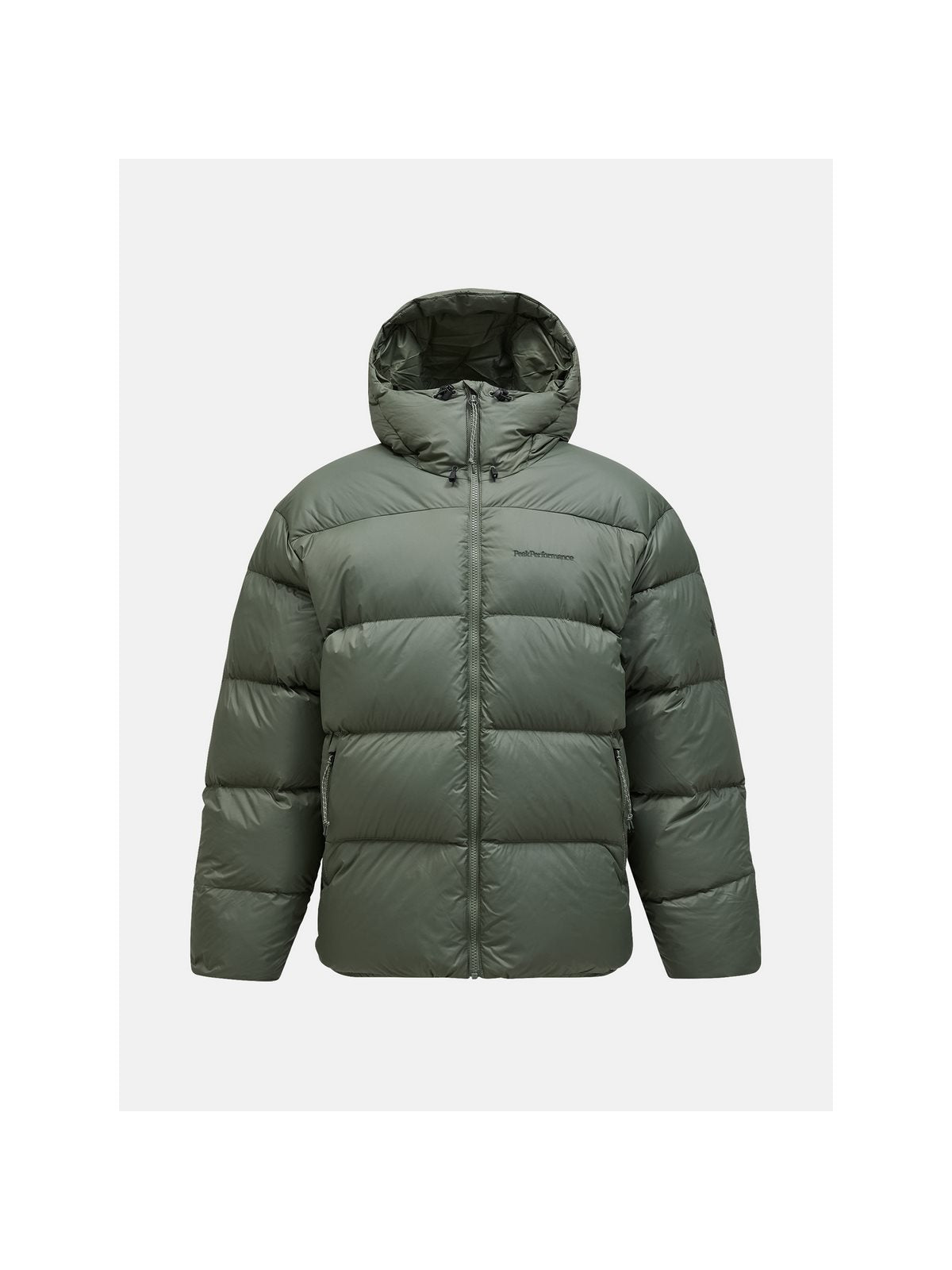Kurtka puchowa Peak Performance M Frost Oversized Down Pu zielony - narciarska - Adventure Sports