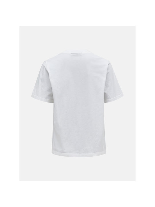 T-Shirt Peak Performance M Original Small Logo Tee biały - Koszulka - Adventure Sports
