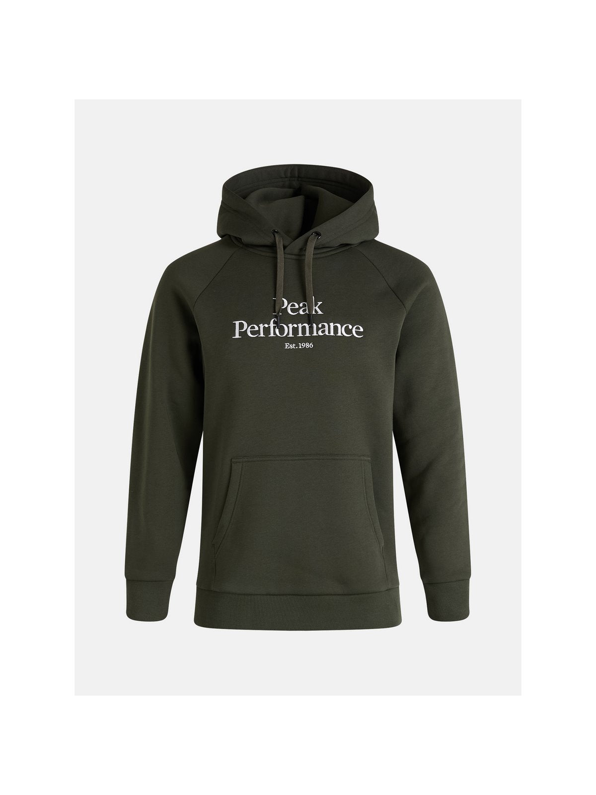 Bluza Peak Performance M Original Hood zielony - Adventure Sports