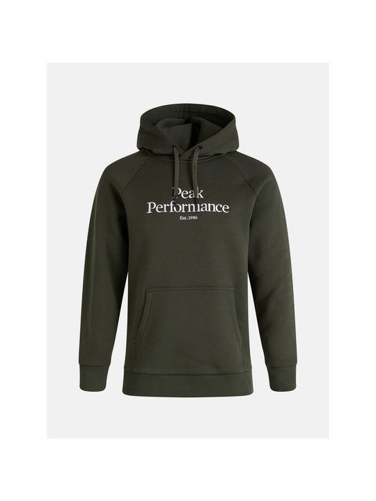 Bluza Peak Performance M Original Hood zielony - Adventure Sports
