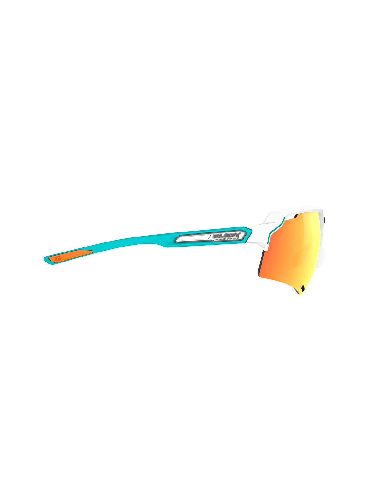 Okulary Rudy Project DELTABEAT - biało szmaragdowy | Multilaser Orange Cat.3 - ONE SIZE - Adventure Sports