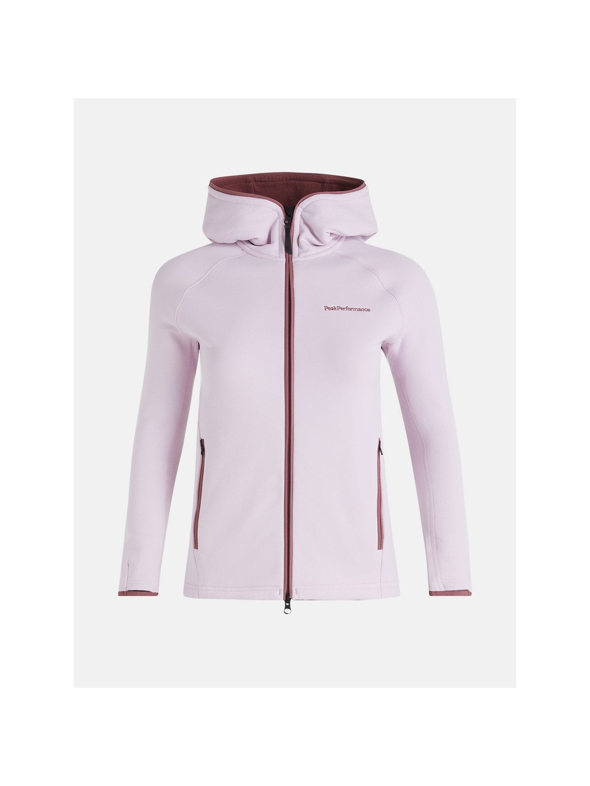 Bluza Peak Performance W Chill Zip Hood jasny róż - Adventure Sports
