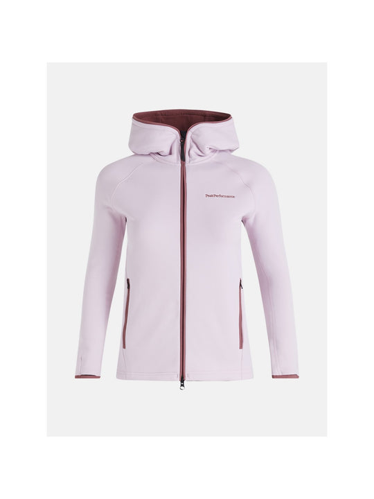 Bluza Peak Performance W Chill Zip Hood jasny róż - Adventure Sports
