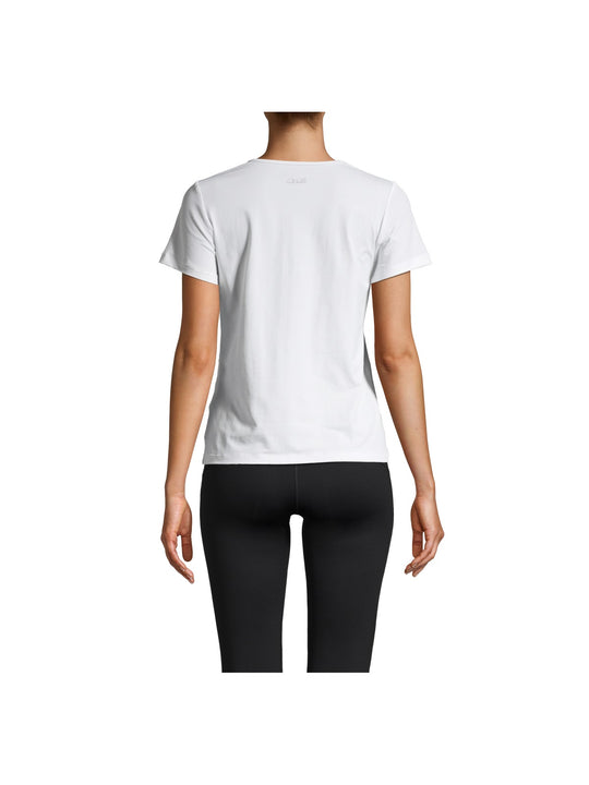 Koszulka CASALL Essential Mesh Detail Tee biały - Adventure Sports
