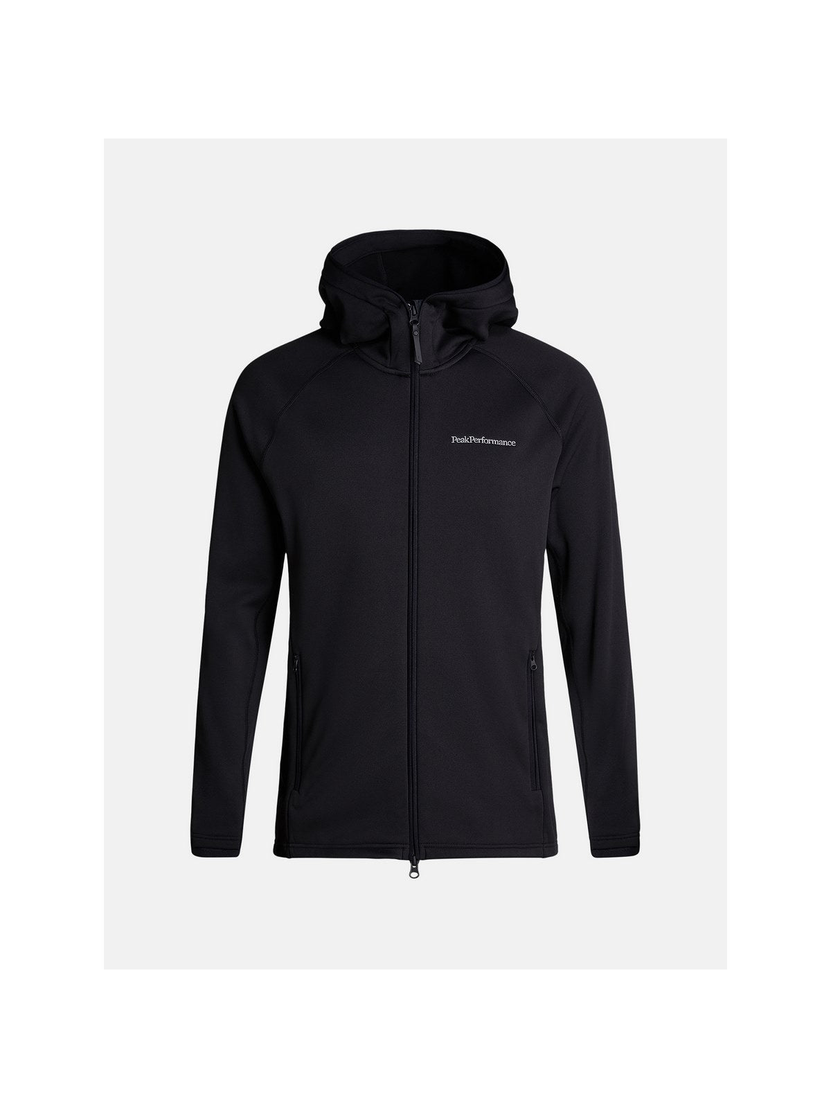 Bluza Peak Performance M Chill Light Zip Hood czarny - Adventure Sports