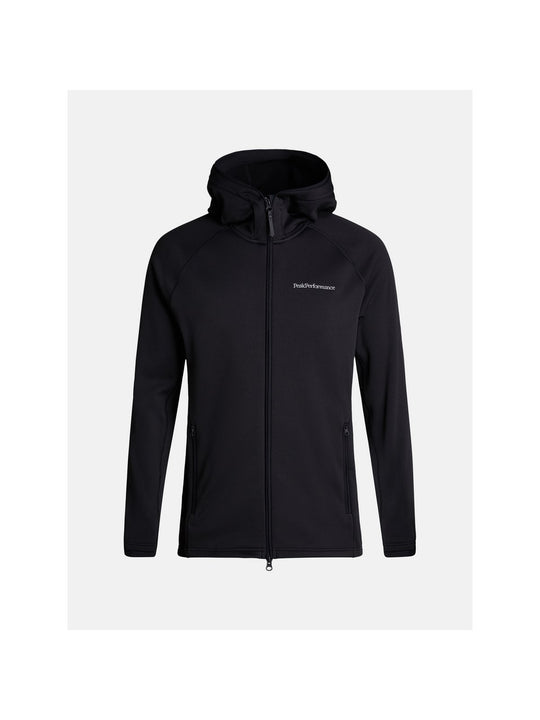 Bluza Peak Performance M Chill Light Zip Hood czarny - Adventure Sports
