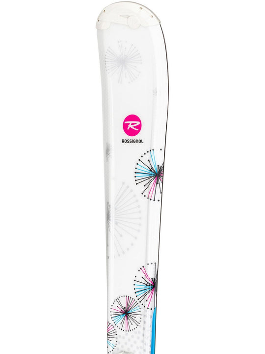 Narty ROSSIGNOL FUN GIRL KX + wiązania LOOK KID 4 GW WHITE - Adventure Sports
