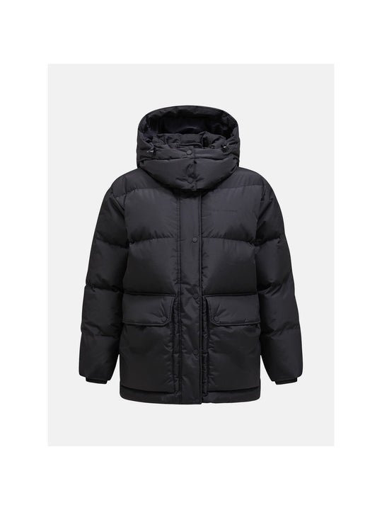 Kurtka puchowa Peak Performance W 2L Down Parka czarny - Adventure Sports
