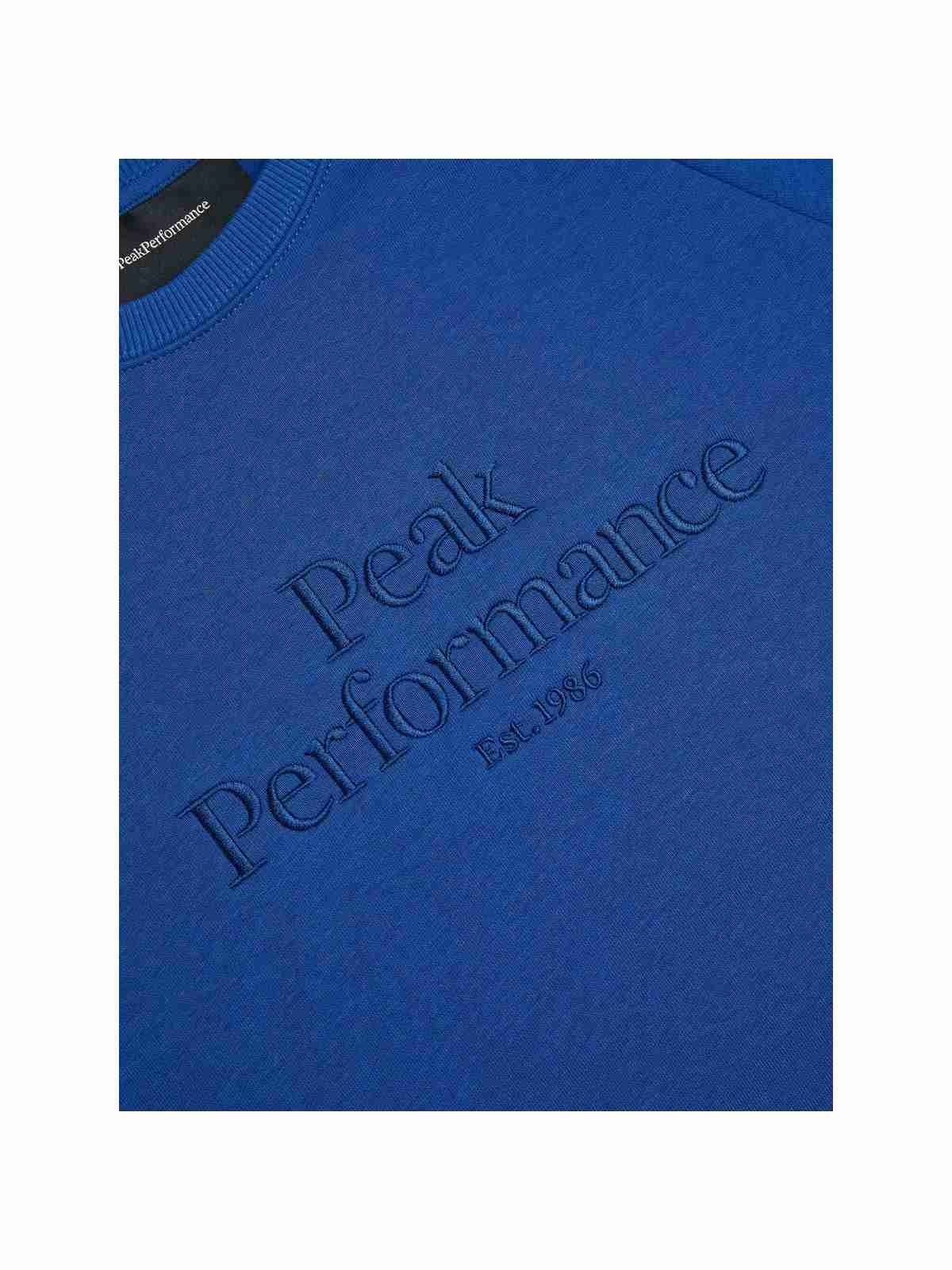 Bluza Peak Performance M Original Crew niebieski - Adventure Sports