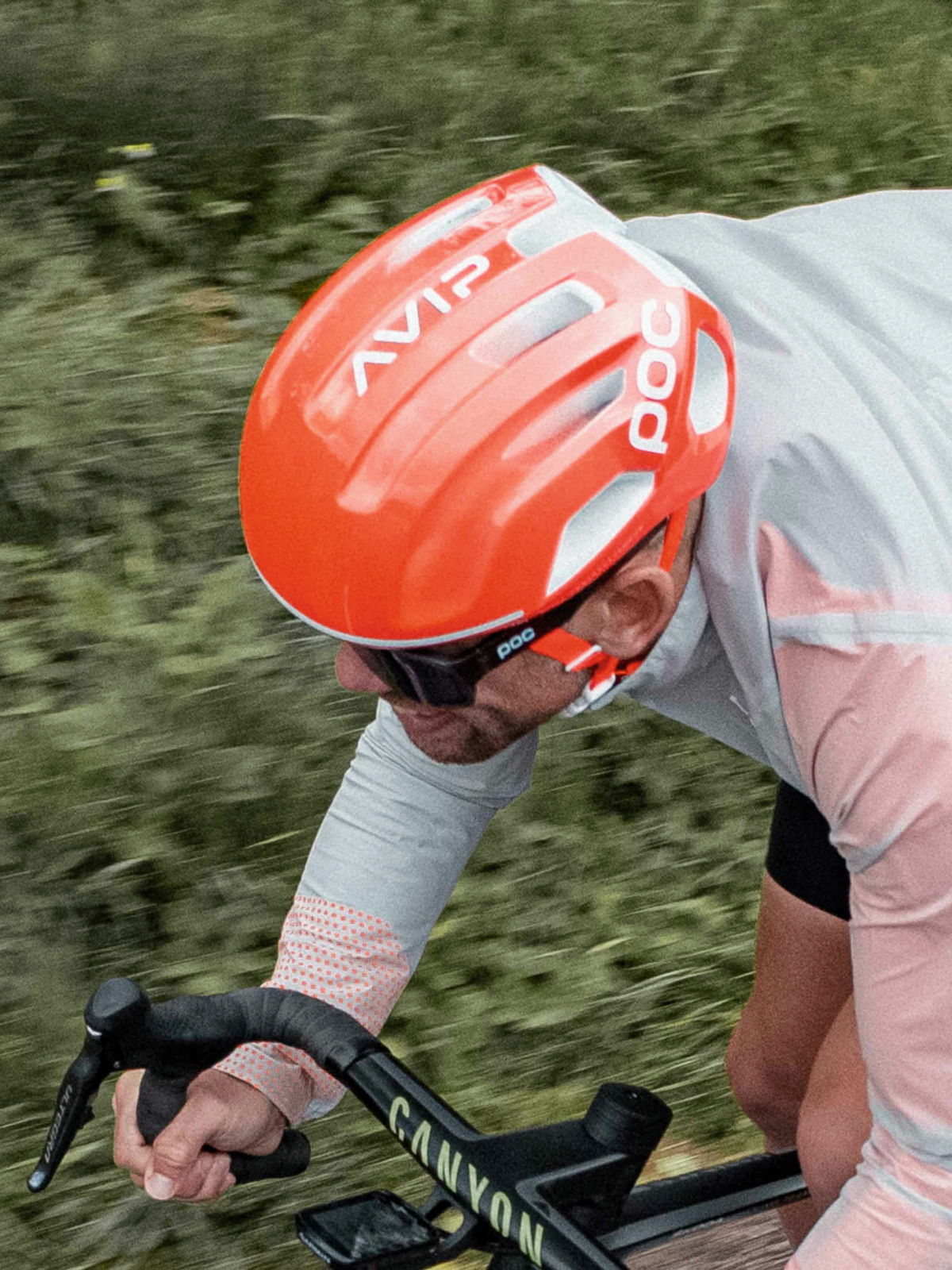 Kask Rowerowy POC VENTRAL TEMPUS SPIN pomarańczowy - rowerowy - Adventure Sports