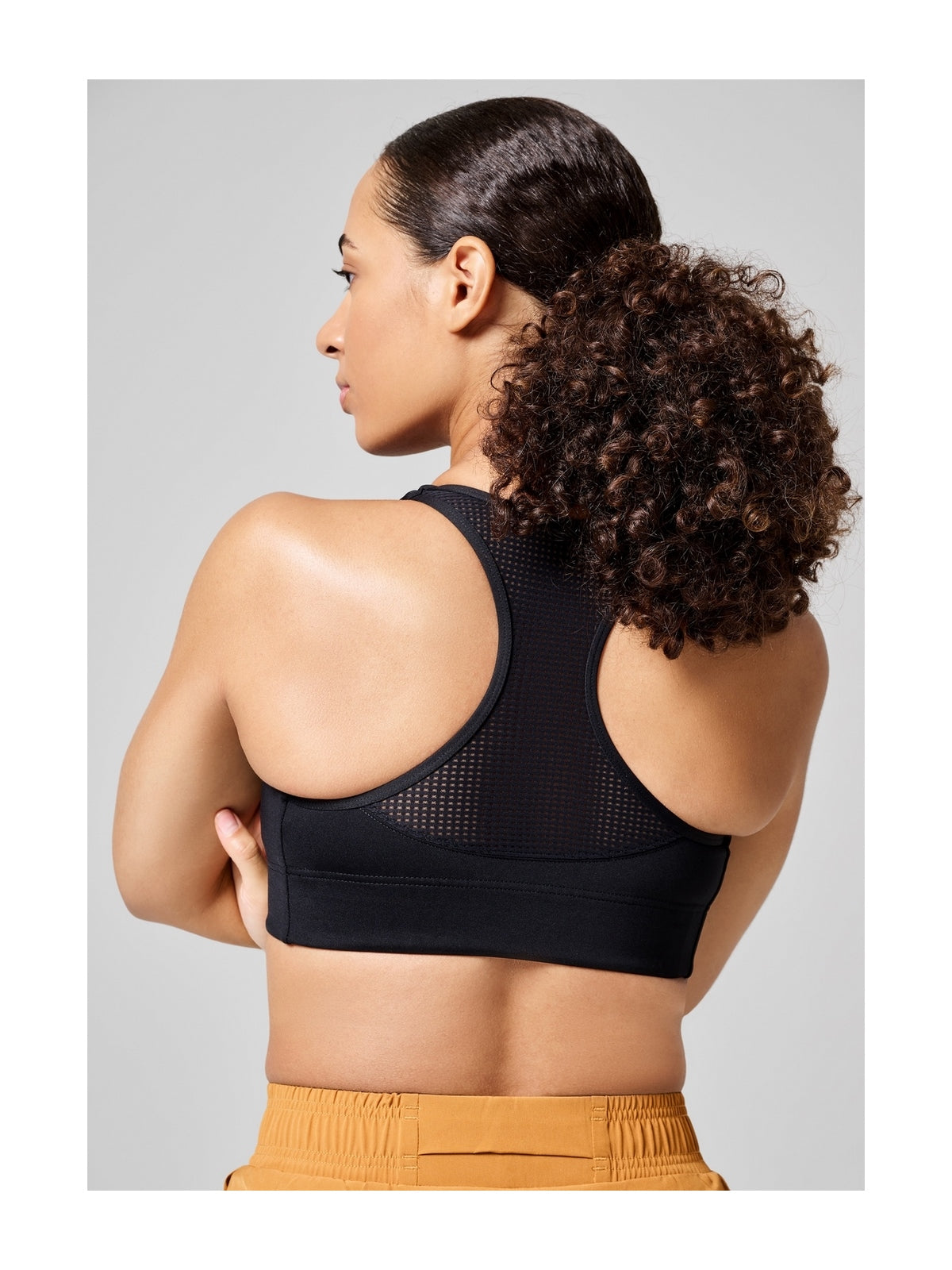 Biustonosz sportowy CASALL Iconic Longline Sports Bra czarny - Bielizna - Adventure