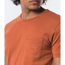 T-Shirt męski RIP CURL ECO CRAFT S/S TEE ceglasty - Koszulka - Adventure Sports
