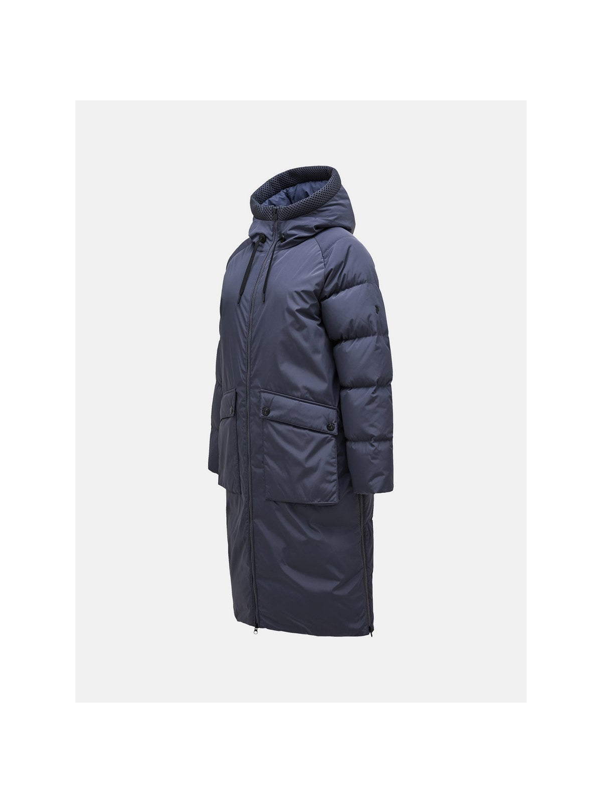 Płaszcz puchowy Peak Performance W Stella Coat niebieski - Adventure Sports