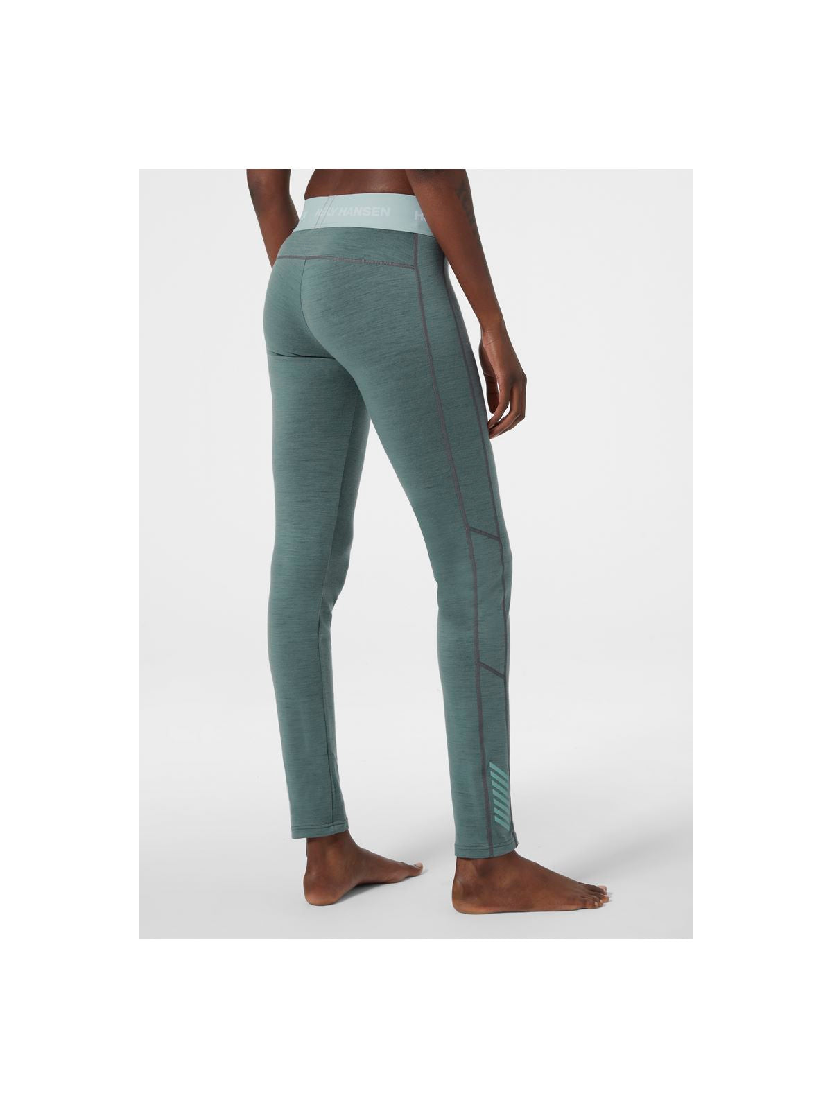 Spodnie termoaktywne Helly Hansen W Lifa Merino Lightweight Pant zielone - Adventure Sports