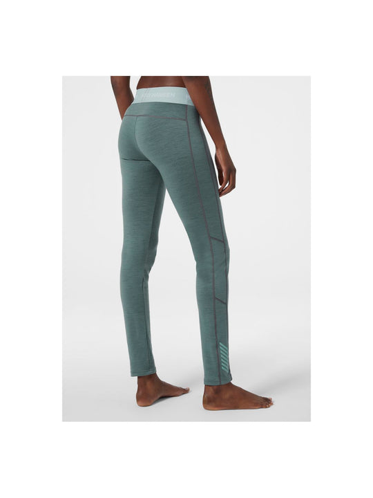 Spodnie termoaktywne Helly Hansen W Lifa Merino Lightweight Pant zielone - Adventure Sports
