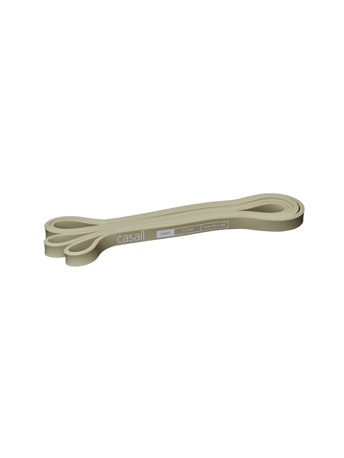 Taśmy do ćwiczeń CASALL Long rubber band light zielony - TU - Akcesoria - Adventure Sports